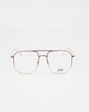 E&E EYEWEAR - OVERSIZE PILOT ’VINDELÄLVEN’ OPTICAL /DUSK iron