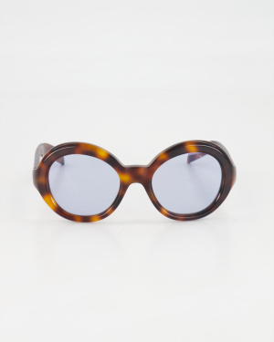 PRADA - OVERSIZED ROUND SUNGLASSES /Classic tortoise