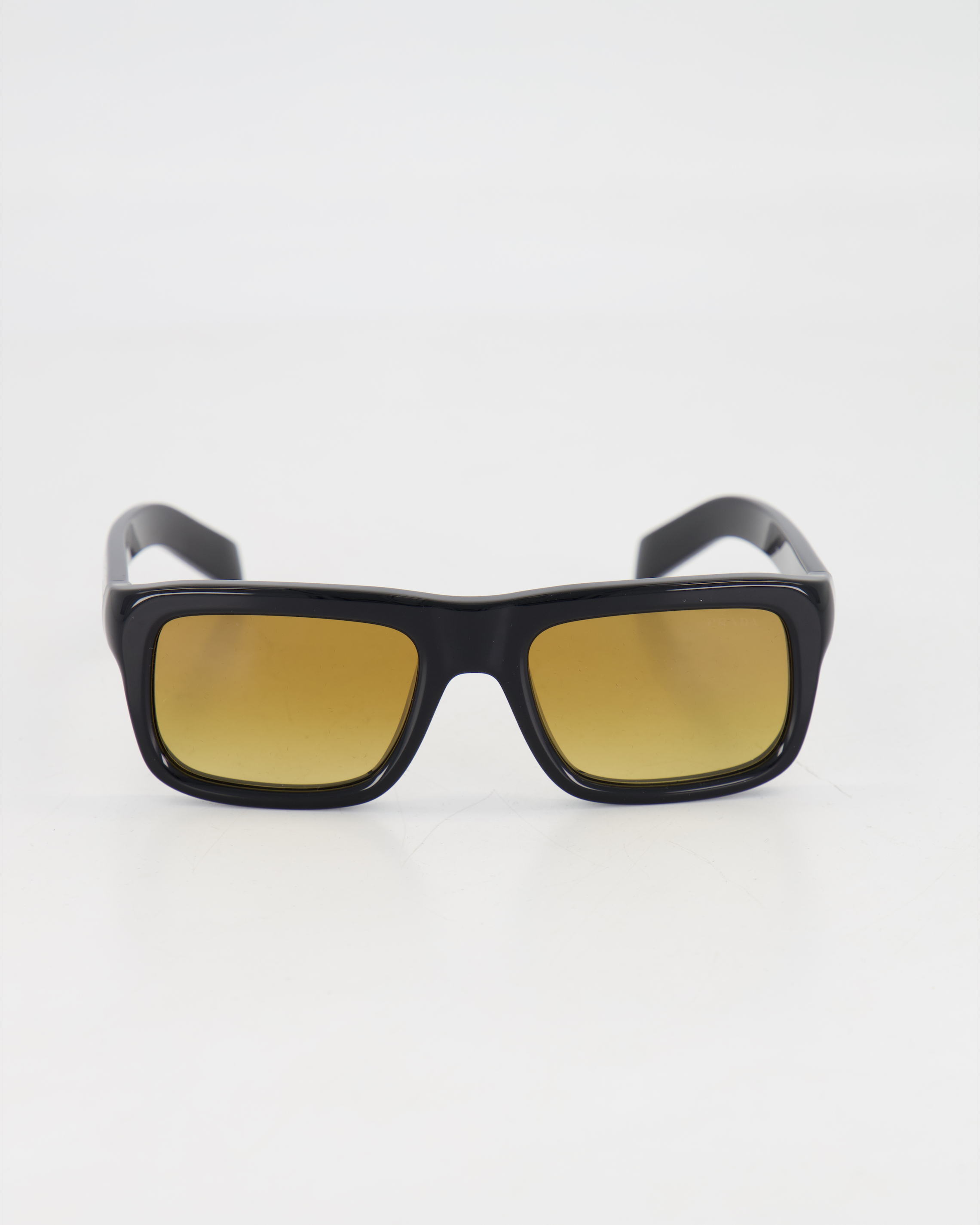 PRADA - BOLD RECTANGLE SUNGLASSES /Black
