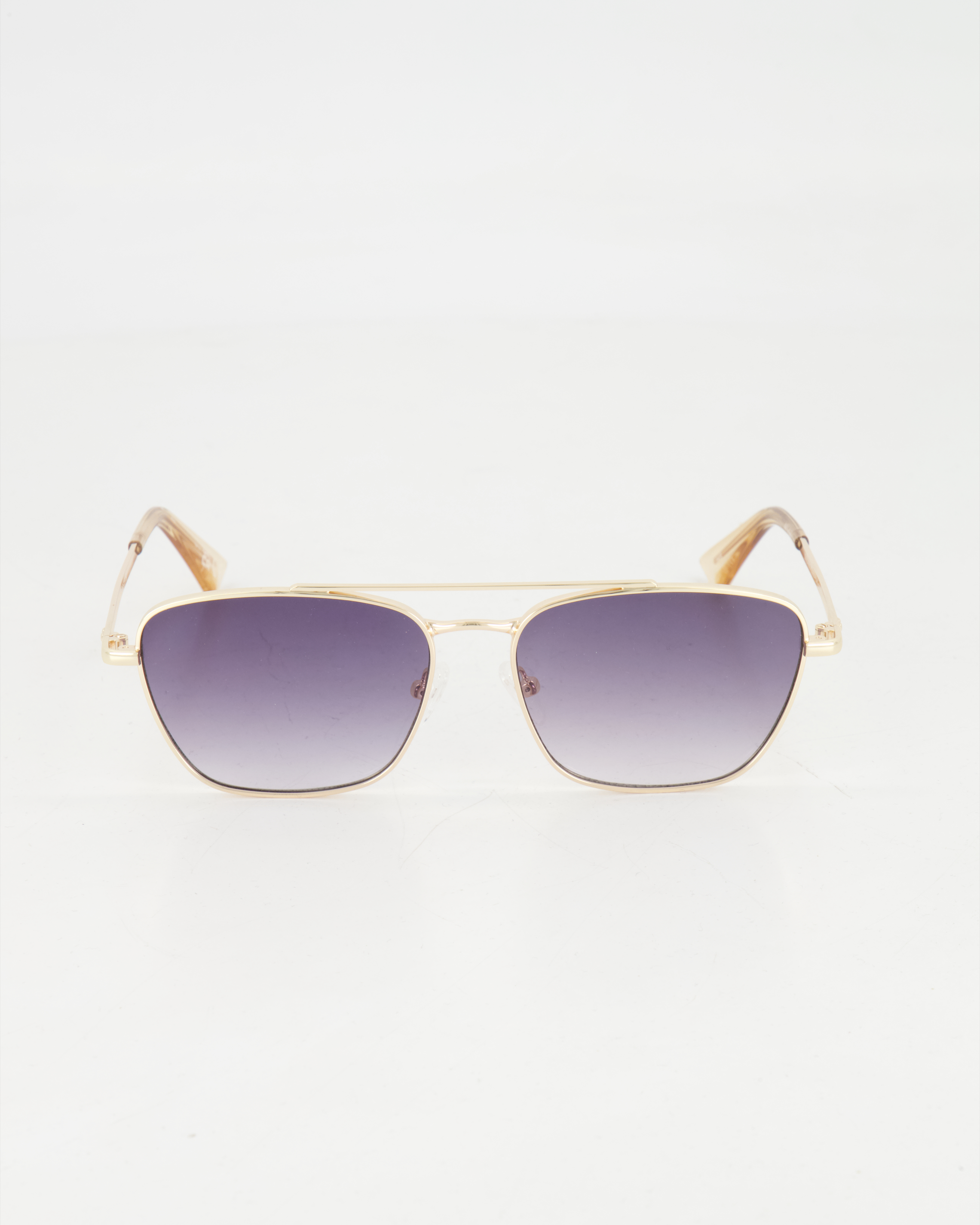 LE SPECS - LE SUSTAIN ♲ PILOT 'DIAMETRIC II' SUNGLASSES /BRIGHT GOLD