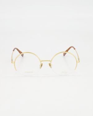 AM EYEWEAR - ’SHARAPOVA’ TITANIUM OPTICAL GLASSES /GOLD