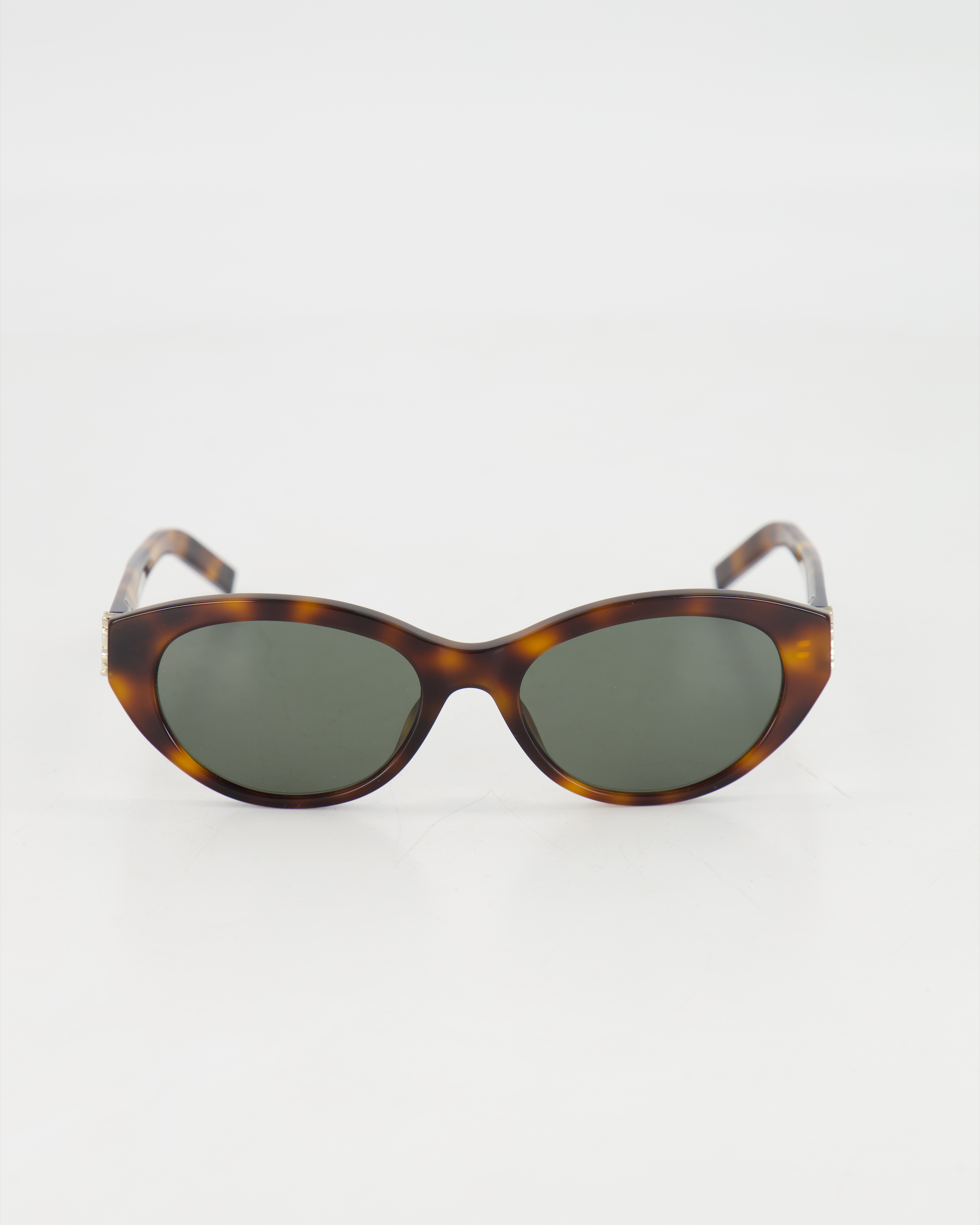 SAINT LAURENT - OVAL VINTAGE SHAPE SUNGLASSES /HAVANA