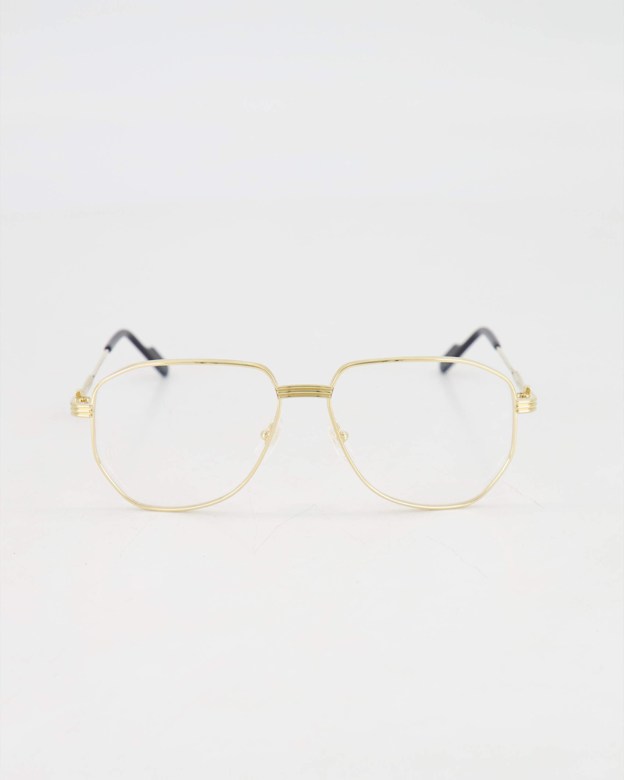 CARTIER - 1990’s PILOT OPTICAL EYEGLASSES /GOLD