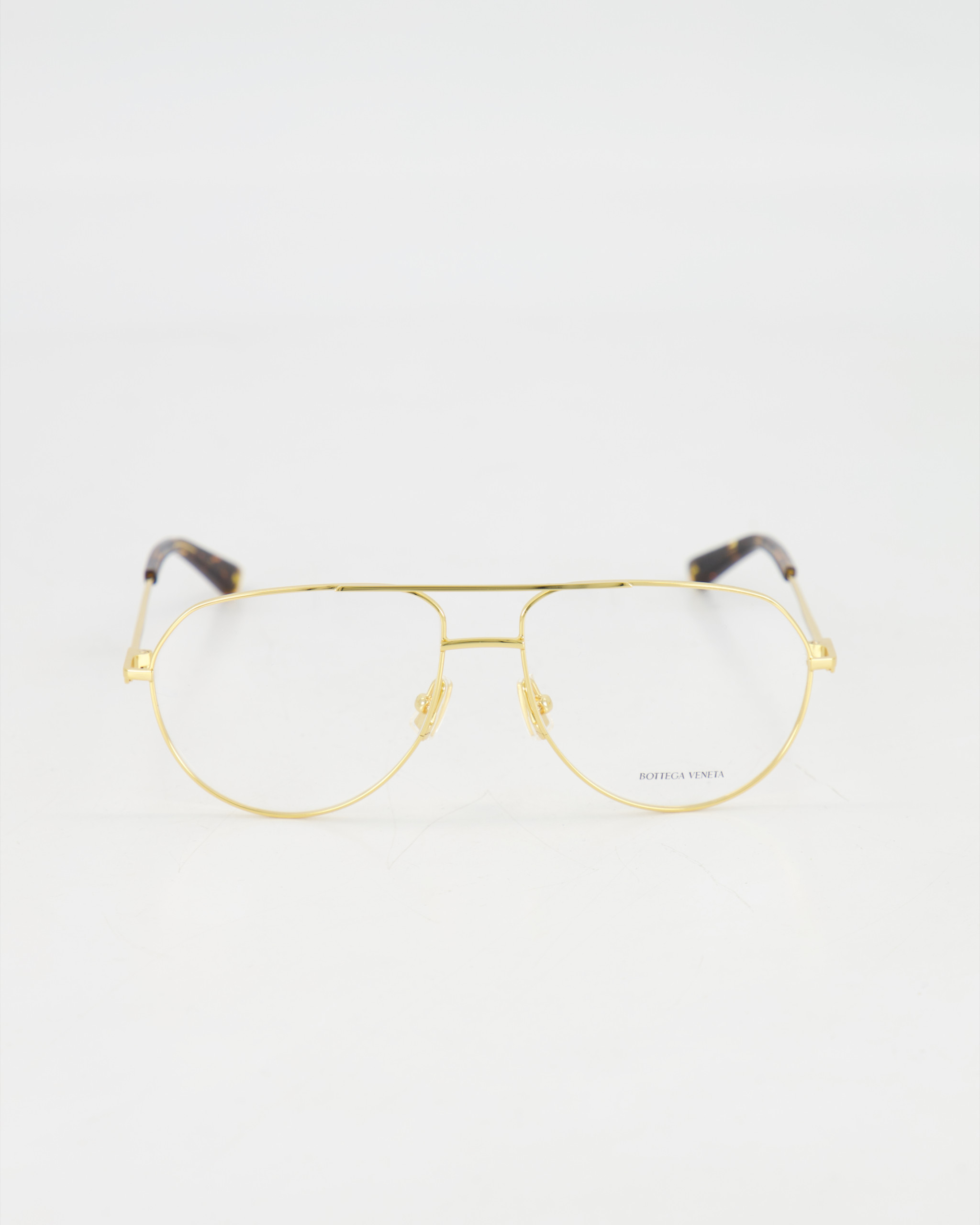 BOTTEGA VENETA - PILOT OPTICAL GLASSES /GOLD