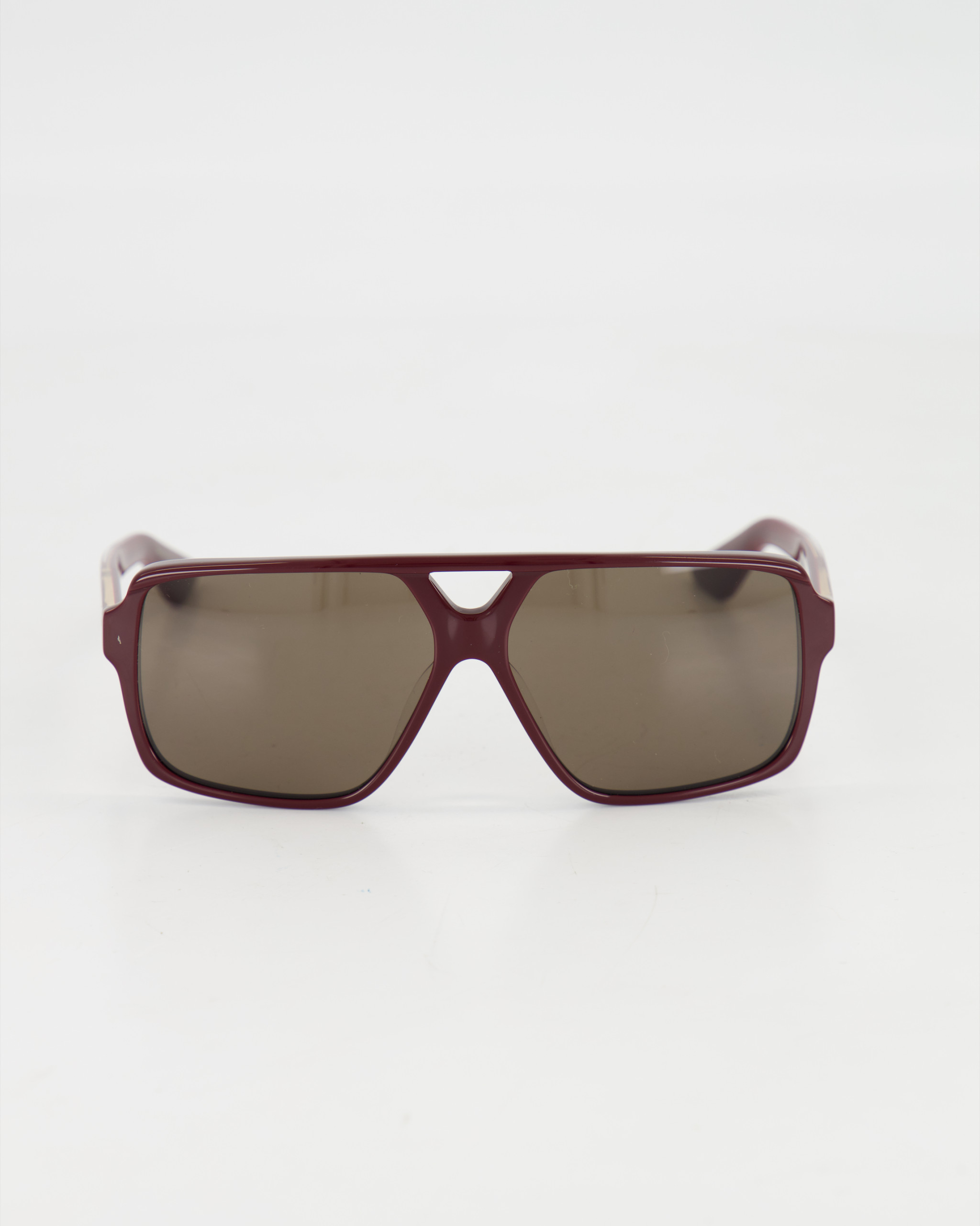 Oliver Peoples X Khaite - Aviator '1977c' SUNGLASSES /Burgundy