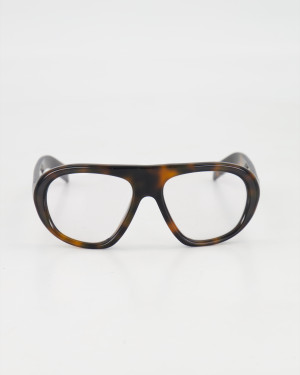 PRADA - BOLD MASK EYEGLASSES /JUNIPER TORTOISE