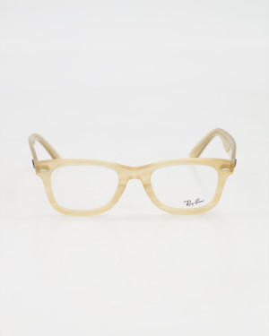 RAYBAN - 'Wayfarer ease' Optical /Photo striped brown