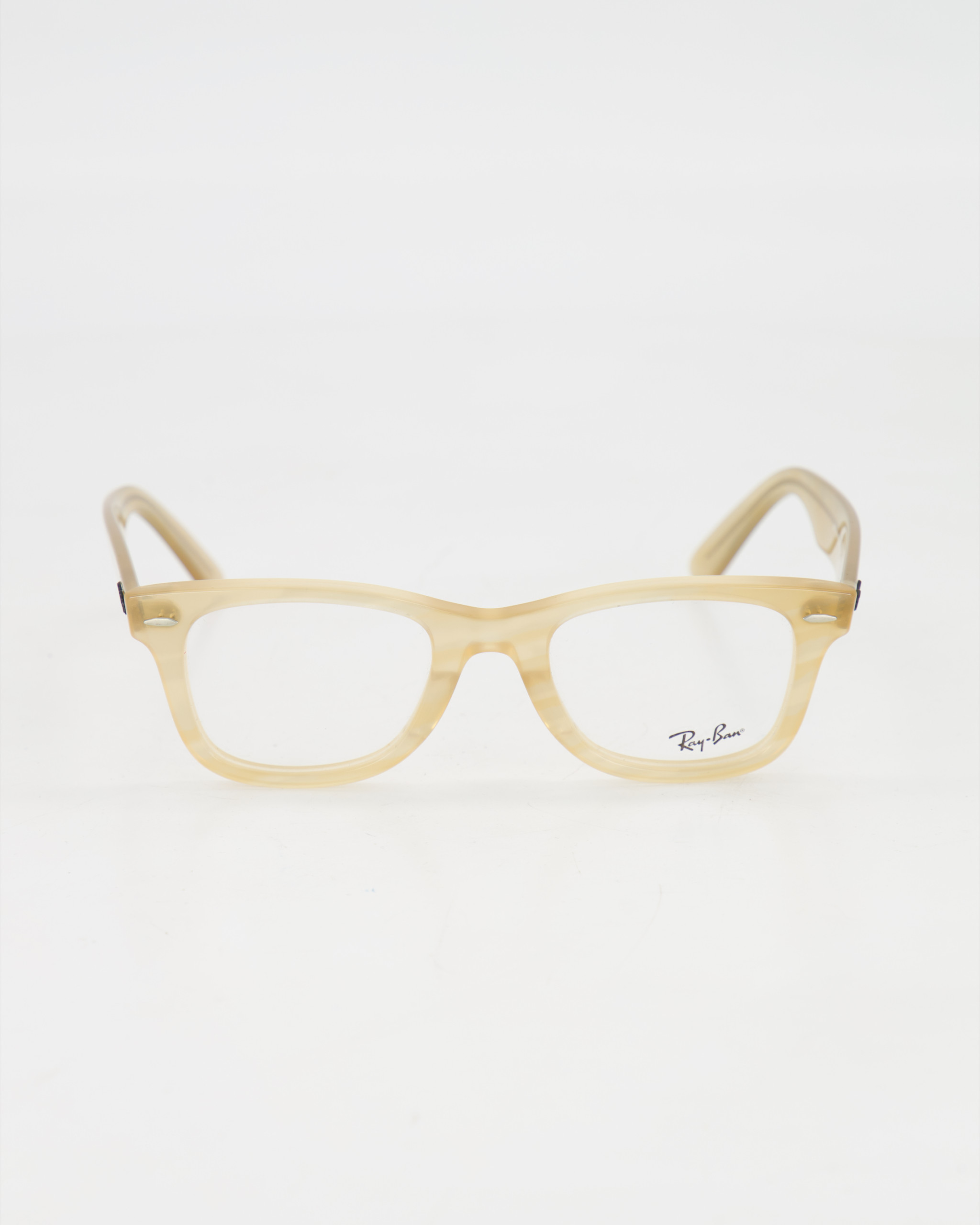 RAYBAN - 'Wayfarer ease' Optical /Photo striped brown