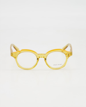 ALAIN MIKLI -ROUND '0A03165' OPTICAL /Yellow