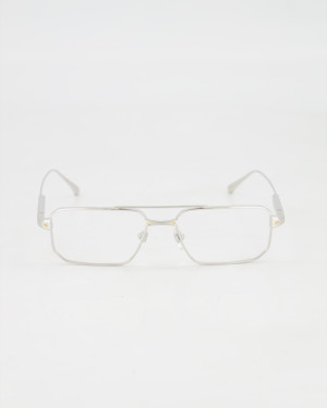CARTIER - PILOT SANTOS  OPTICAL EYEGLASSES /SILVER