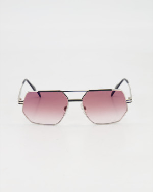 CAZAL - LEGENDS 'Mod 7113/3’ SUNGLASSES /BLACK SILVER (CUSTOMIZED LENS)