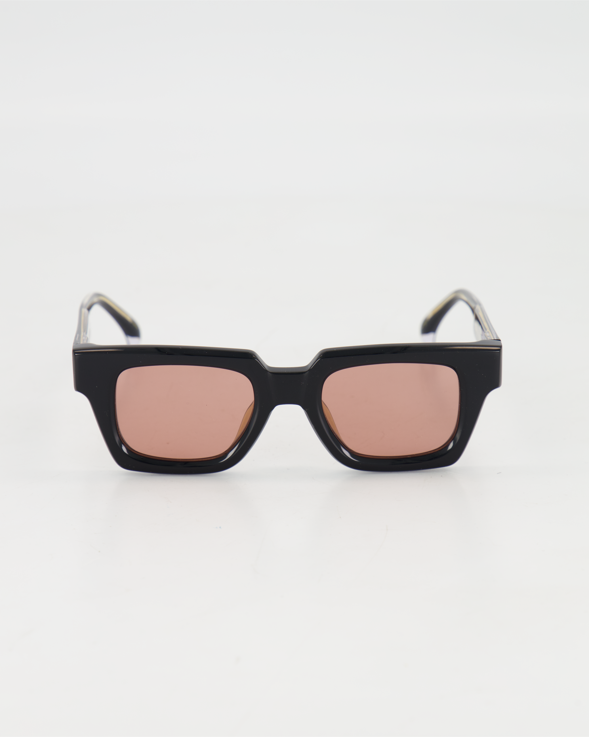 AM EYEWEAR - BOLD RECTANGLE ‘MING’ SUNGLASSES /BLACK RUST *PHOTOCHROMIC*