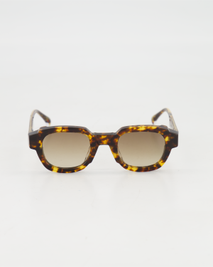 AM EYEWEAR - BOLD ROUND ‘VIK’ SUNGLASSES /TORTOISE