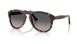 PERSOL *POLARIZED* - Round '0PO0649NE' Sunglasses /Havana