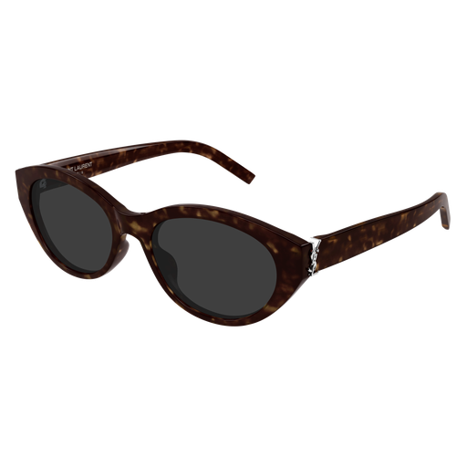 SAINT LAURENT - OVAL VINTAGE SHAPE SUNGLASSES /HAVANA