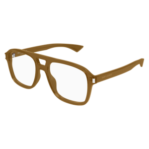 SAINT LAURENT - PILOT 'SL 881' OPTICAL /BROWN