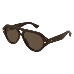 BOTTEGA VENETA - PILOT BV1485S-001 SUNGLASSES /BROWN