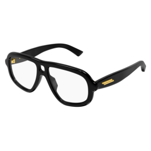 BOTTEGA VENETA - ’SOPHIA RIBBON’ PILOT OPTICAL BV1491O-001 GLASSES /BLACK