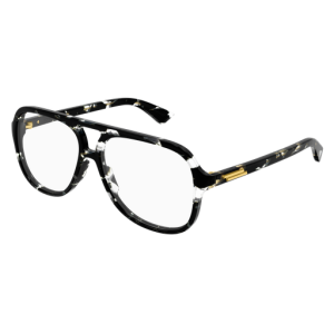BOTTEGA VENETA - SLIM PILOT OPTICAL GLASSES /BLACK