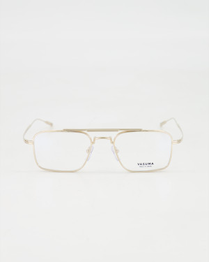 VASUMA - ’HETERODON’ TITANIUM OPTICAL GLASSES /GOLD