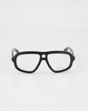 BOTTEGA VENETA - ’SOPHIA RIBBON’ PILOT OPTICAL GLASSES /BLACK