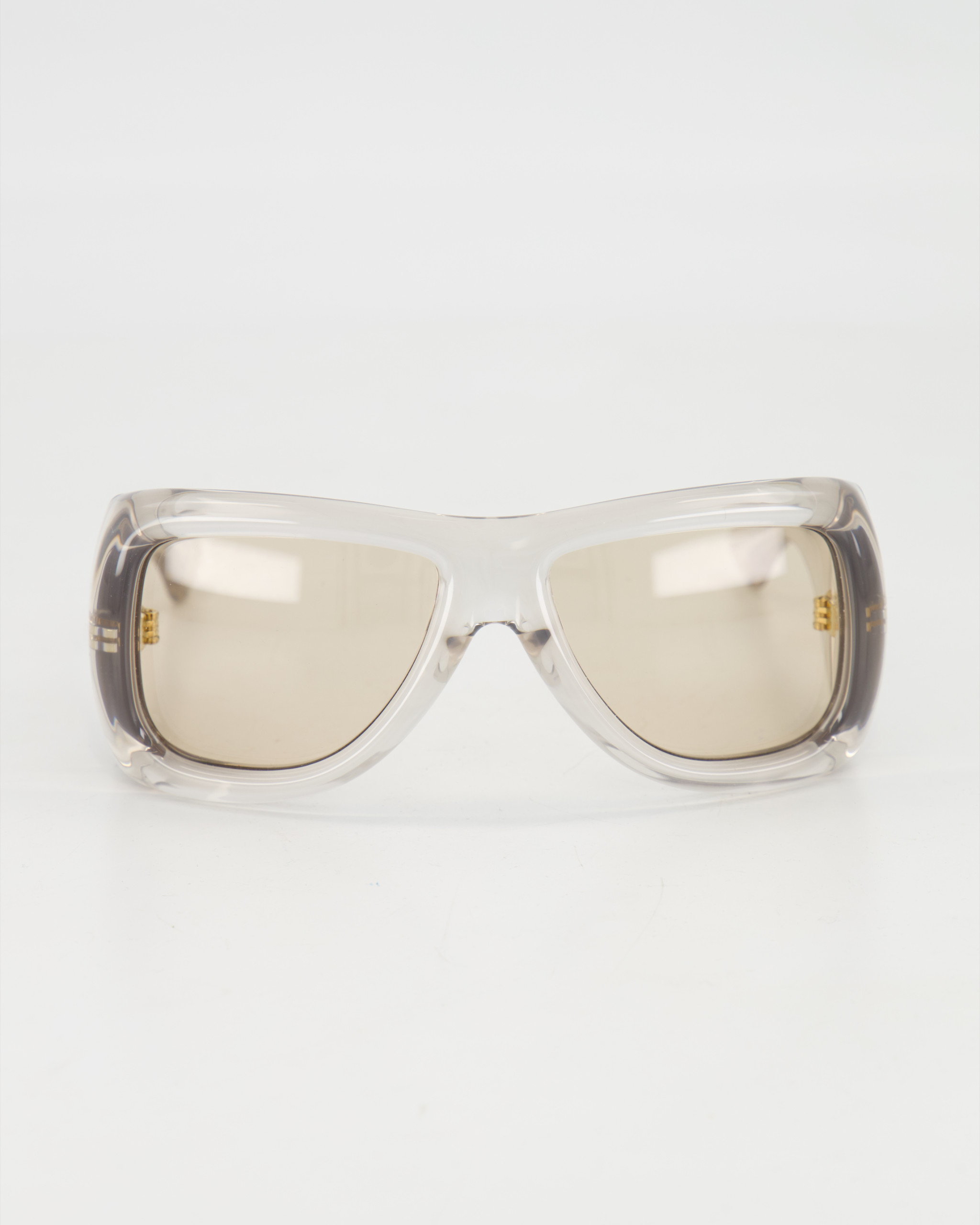 SAINT LAURENT - BOLD WRAP ‘HOWL’ SUNGLASSES /BEIGE