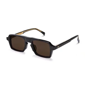 AM EYEWEAR - PILOT ‘LASON’ SUNGLASSES /BLACK