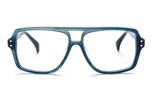 AM EYEWEAR - PILOT ‘COX’ EYEGLASSES /SEEING BLUE