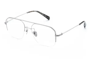 AM EYEWEAR - ’MARADONA’ TITANIUM EYEGLASSES /SILVER