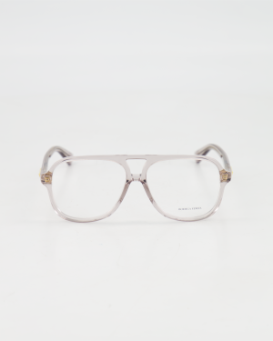 BOTTEGA VENETA - SLIM PILOT OPTICAL GLASSES /GRAY TRANSPARENT