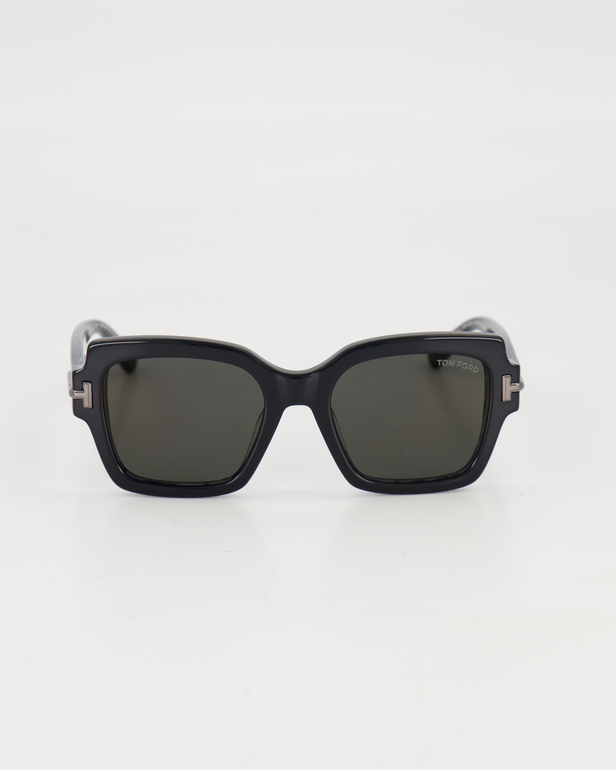 TOM FORD *ICON* - BOLD SQUARE SUNGLASSES /BLACK PEARL